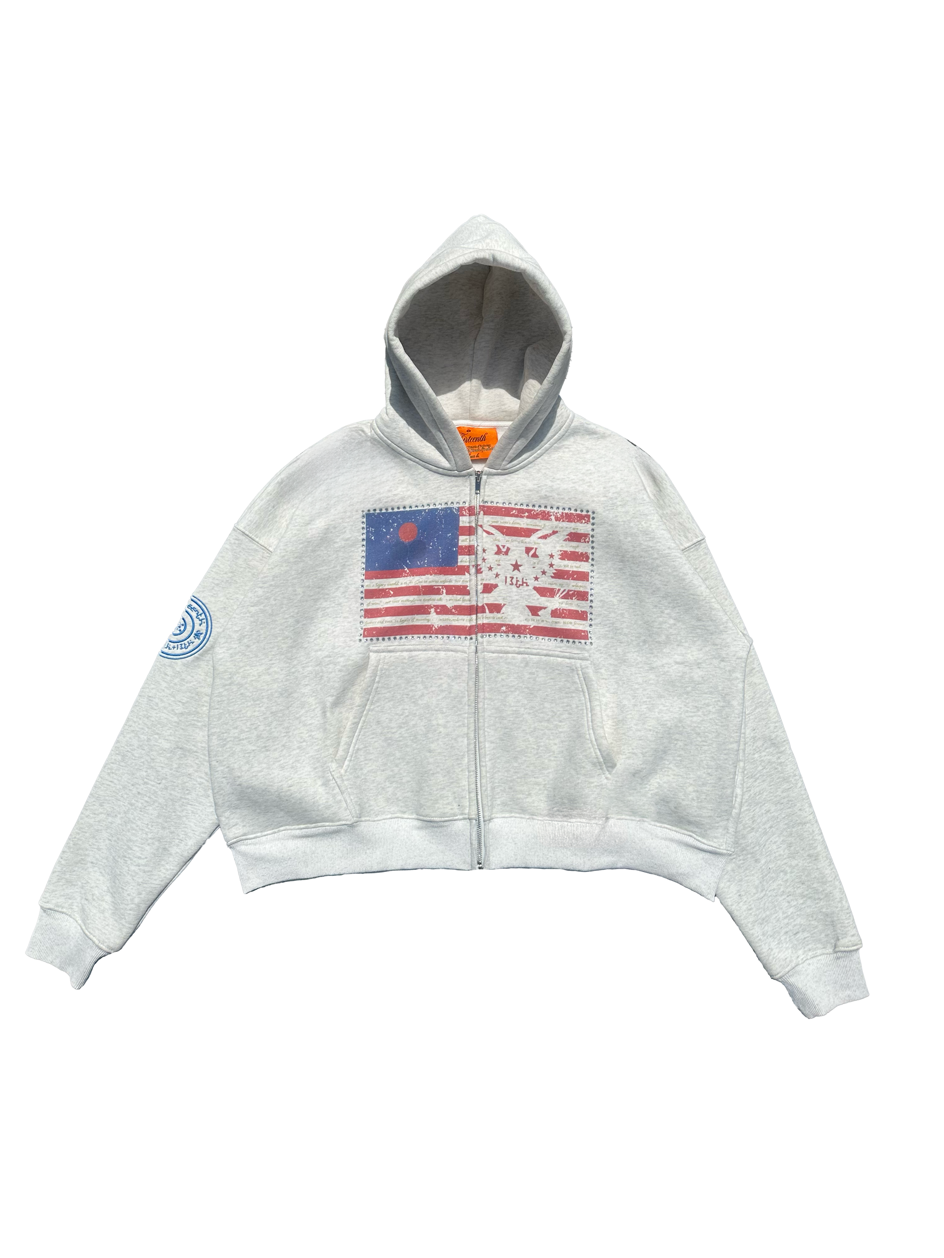 mobb we trust zip up