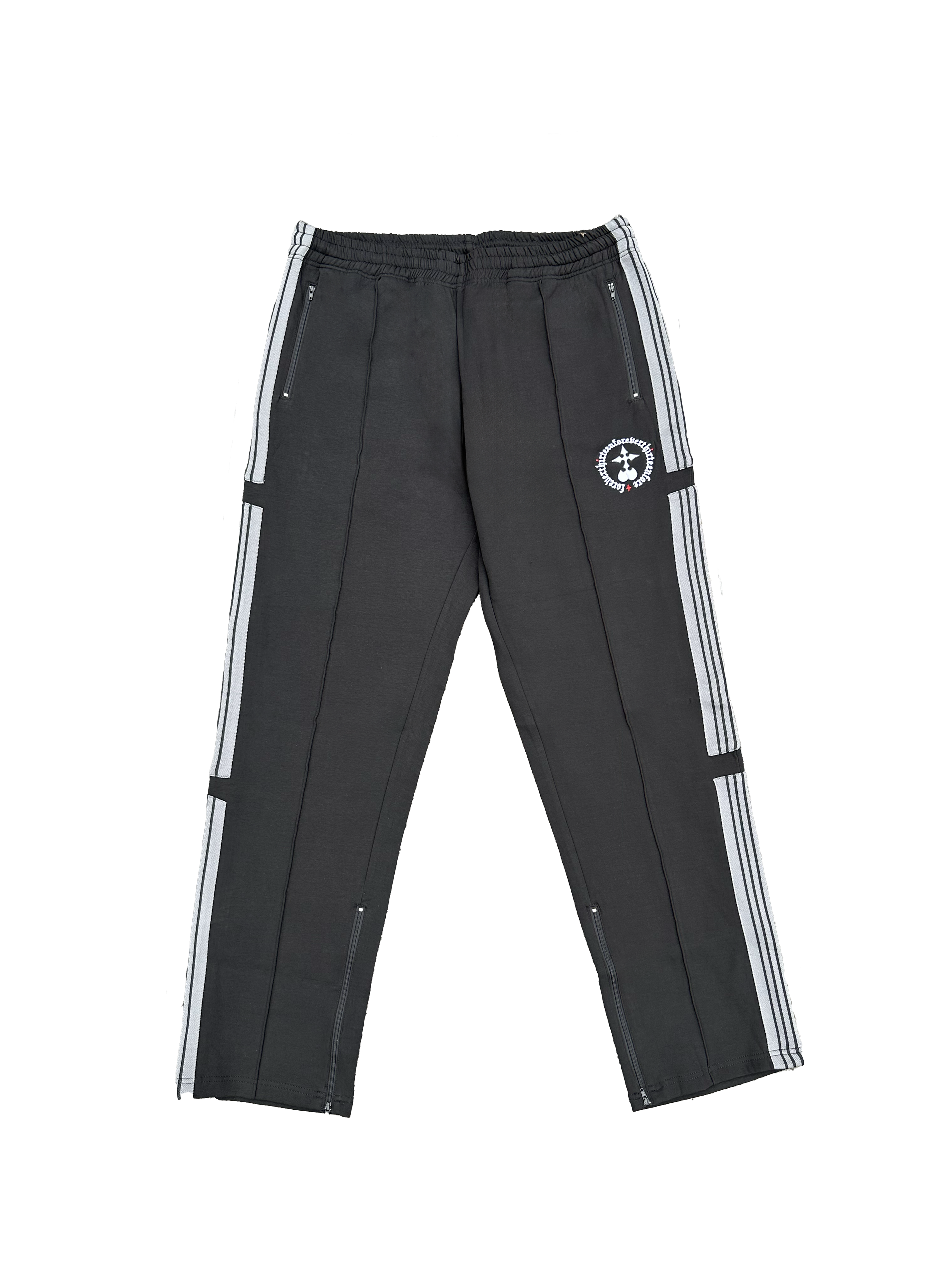 3 stripe track pant [black]